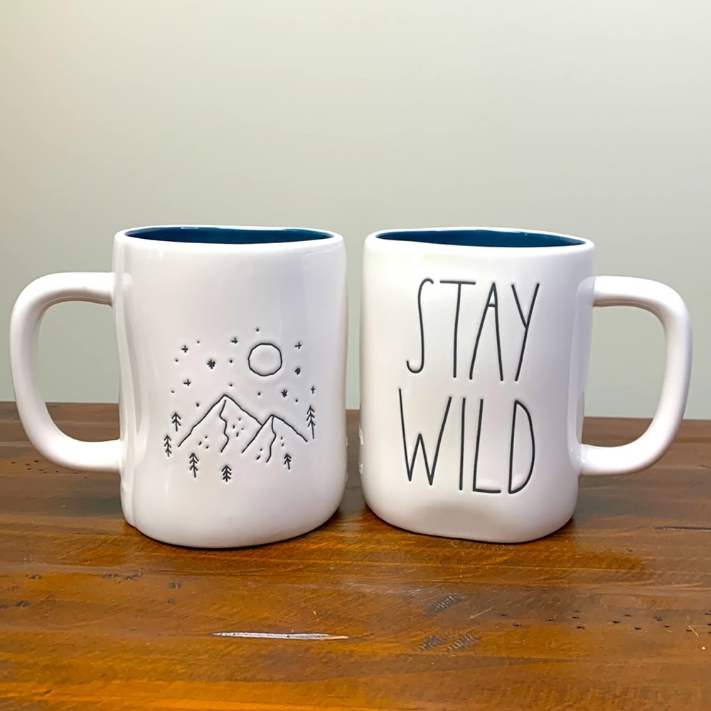 Last 1 - Rae Dunn “Stay Wild” Double Sided Mug - Picture 8 of 9